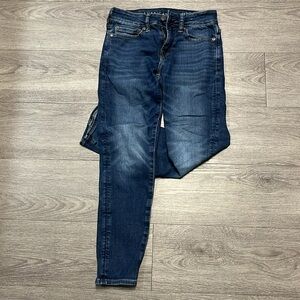 Mens Blue American Eagle Skinny Jeans Size 26/28